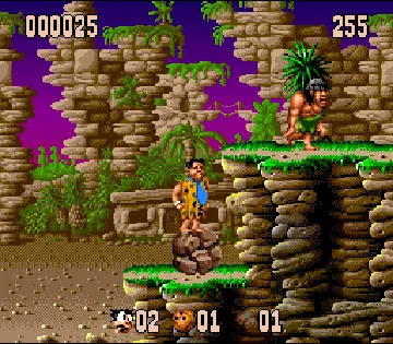 Flintstones, The (USA) (Beta) screen shot game playing